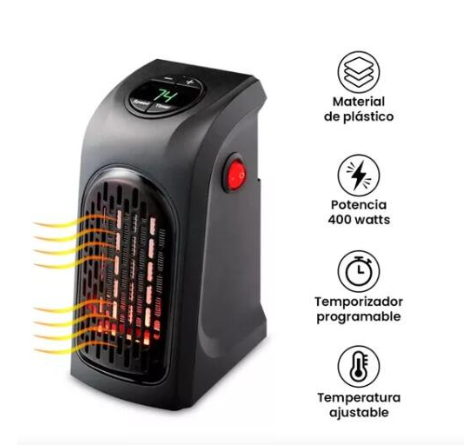 Calefactor Enchufe 400 Watts